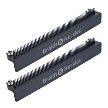 Load image into Gallery viewer, Braids & Freckles • Magnetic X Holder • Set of Two