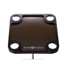 Load image into Gallery viewer, Braids & Freckles • Magnetic Colorist Tray • Chrome